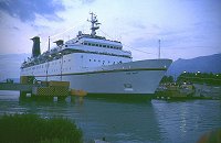 Der Kanal von Korinth - Bewegliche Br�cke