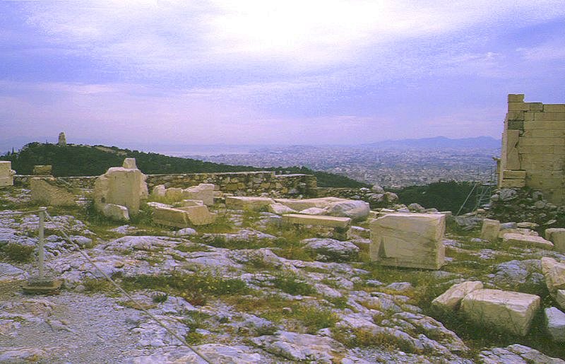 Athen - Philopappos-Monument auf dem Musenhügel