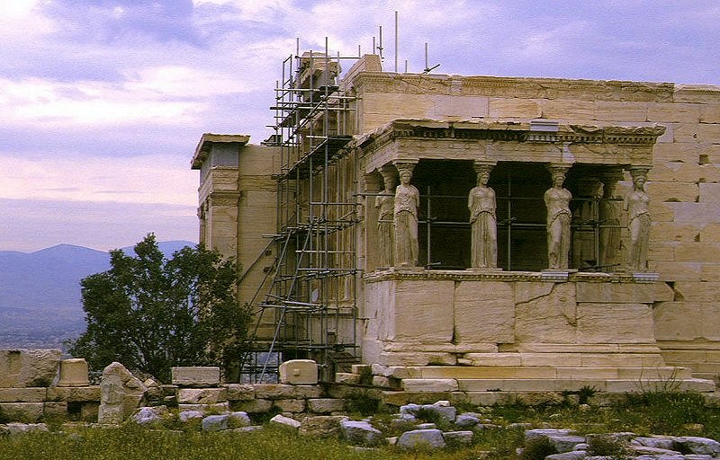 Karyatiden am Erechtheion - Akropolis - Athen