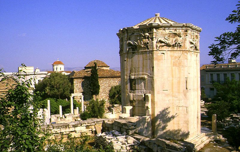 Athen - Turm der Winde in der Plaka