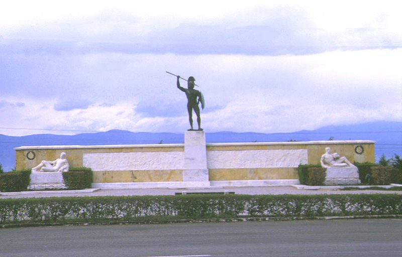 Thermopylen-Denkmal und Leonidas-Denkmal