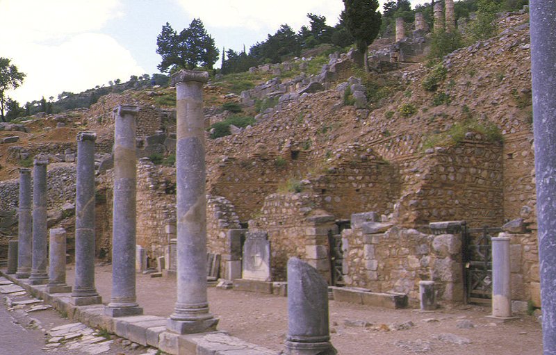 Die Heilige Straße in Delphi