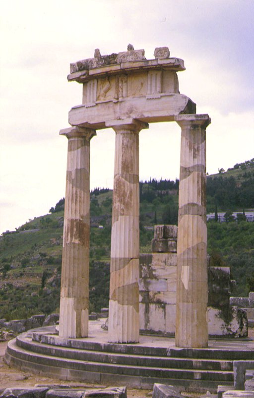 Der Tholos in Delphi