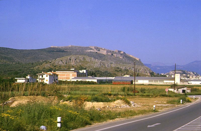 Nauplia (Peloponnes) und die Festung Palamidi
