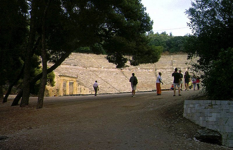 Das antike Theater in Epidauros