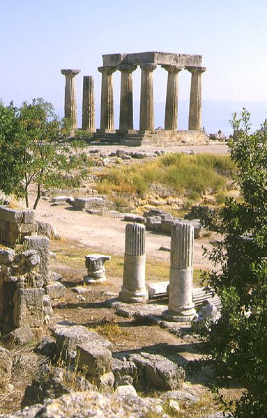 Alt-Korinth - Apollontempel