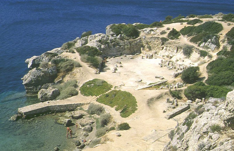 Hera-Heiligtum auf der Halbinsel nördlich Korinth
