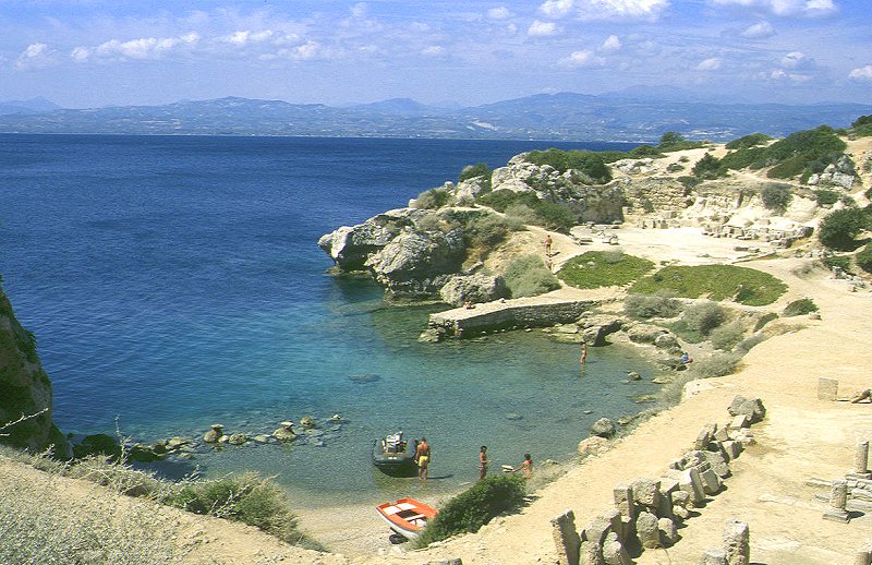 Hera-Heiligtum auf der Halbinsel nördlich Korinth