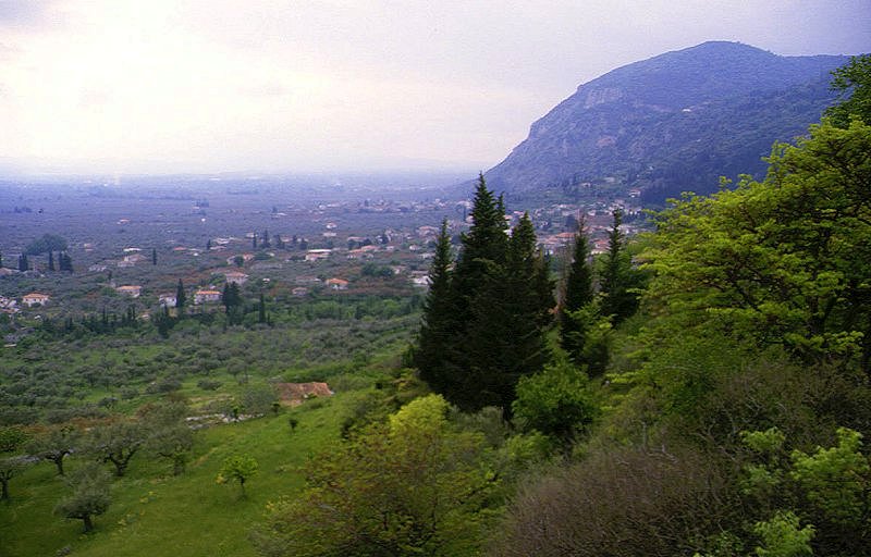 Eurotas-Tal bei Mystras