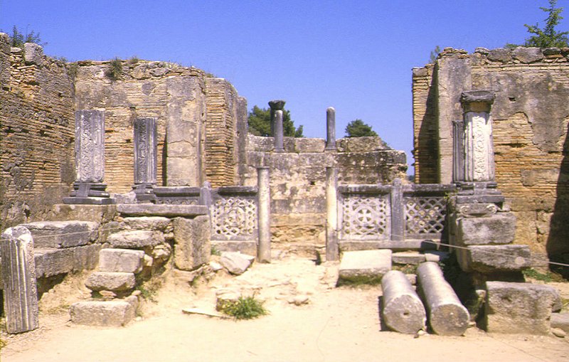 Werkstatt des Phidias - später byzantinische Basilika