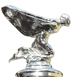 Kühlerfigur der Rolls-Royce Oldtimer-Autos